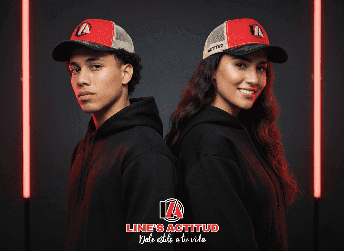 Pareja con estilo Line's Actitud